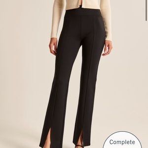 Abercrombie Ponte Split-Hem Flare Pant